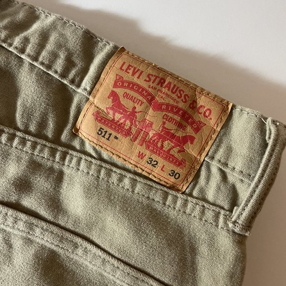 Levi’s 511 Slim Fit Pants (32x30) - Picture 2 of 2